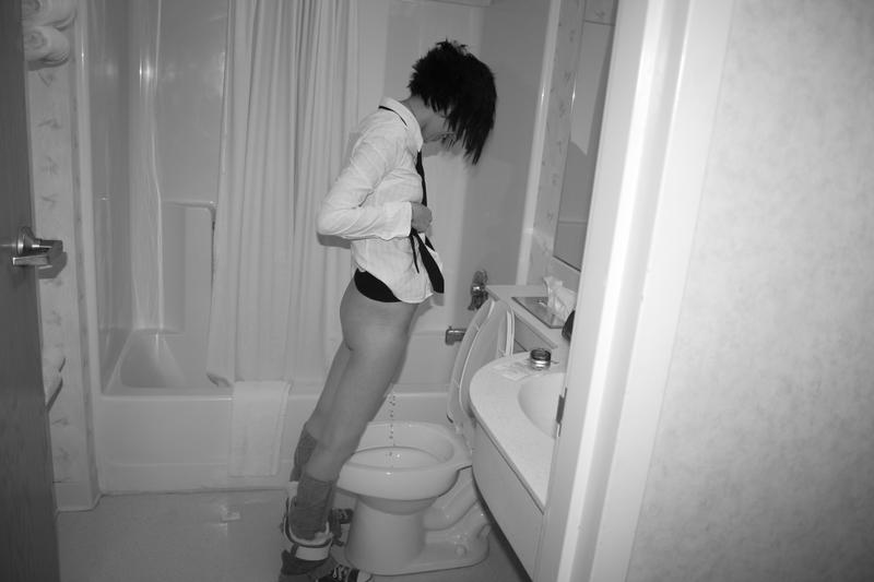 Girl peeing